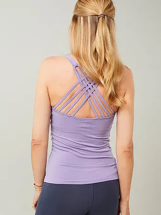 MANDALA | Top de yoga Infinity pour femmes | lila